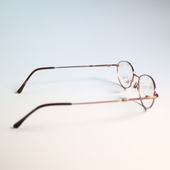 Bend-a-Bout Flex Titanium hinges eyeglasses golden frame 51-17 135 Champagne N14 - Picture 7 of 11